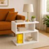Modern White Side Table