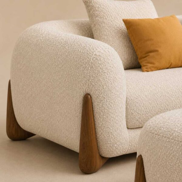 Luxury Bouclé Sofa Set