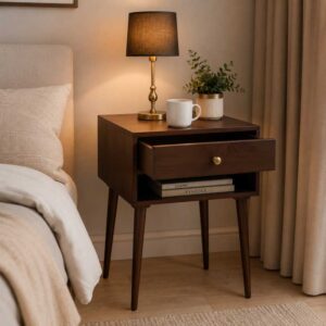 Wooden Bedside Table